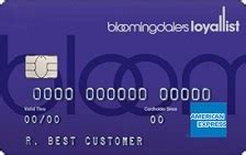 bloomingdale's amex card reviews.